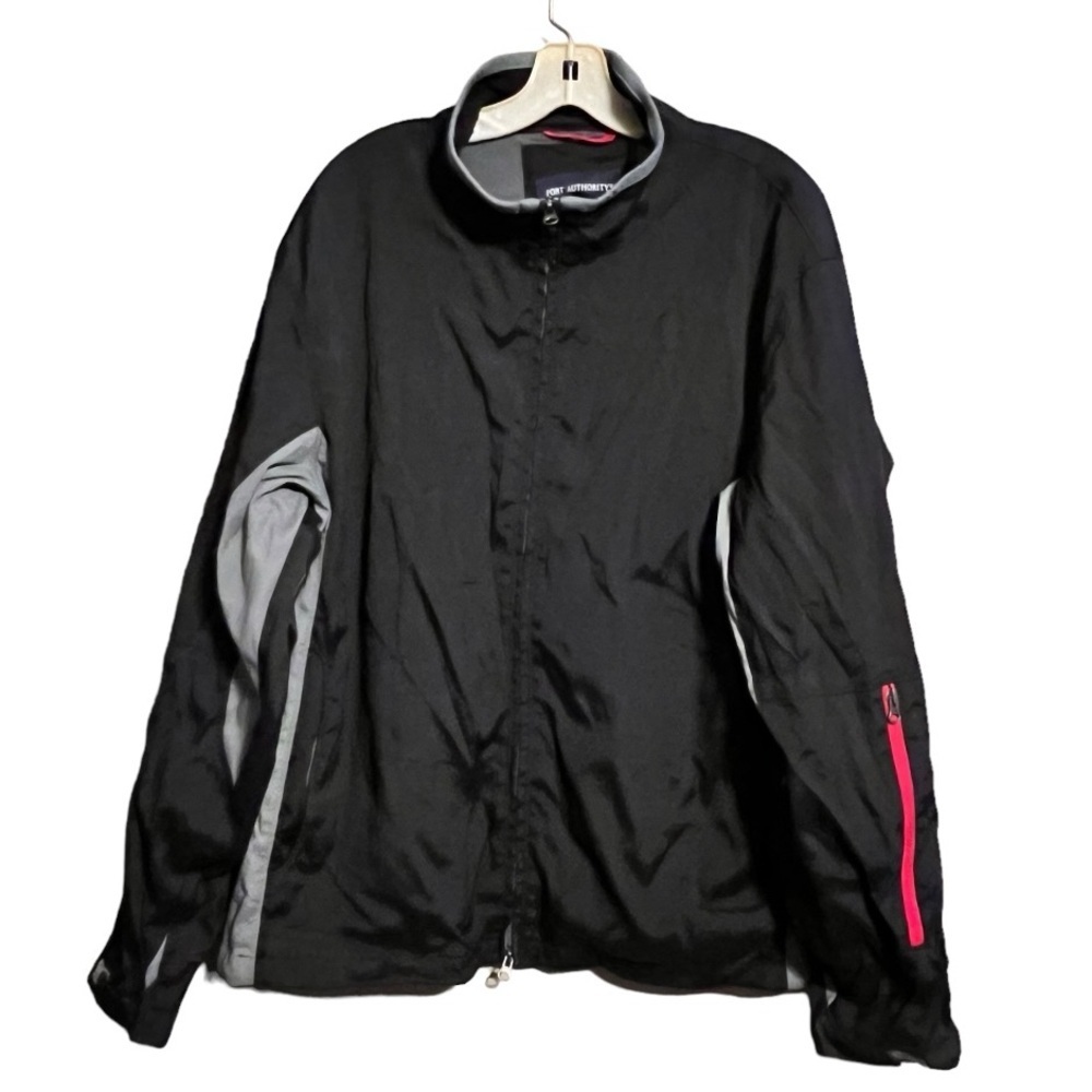 Port‎ Authority Black Zip Jacket